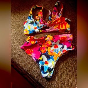 Shein Floral  Swimsuit